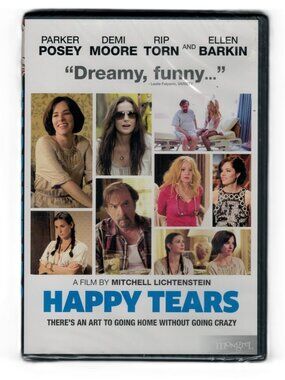 Happy Tears (DVD) 2009 Demi Moore, Ellen Barkin, Parker Posey, Rip Torn NEW